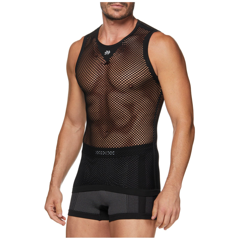 Canotta a rete SIXS Nera