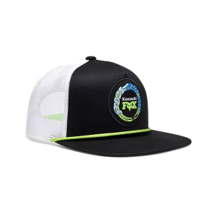 Fox Kawasaki Snapback Casquette Ajustable Noir