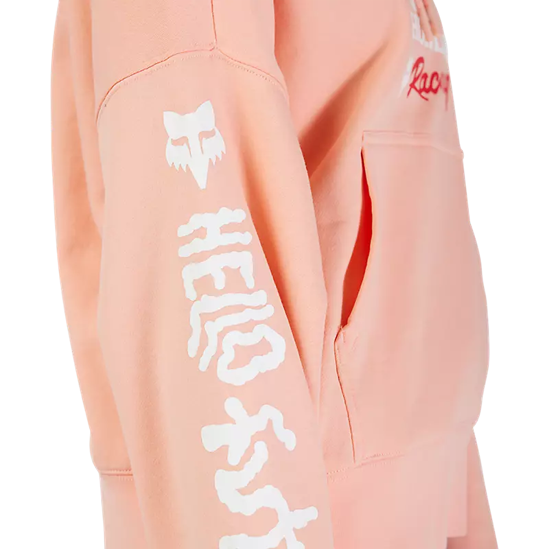 Felpa Oversize con Cappuccio Fox x Honda da Donna