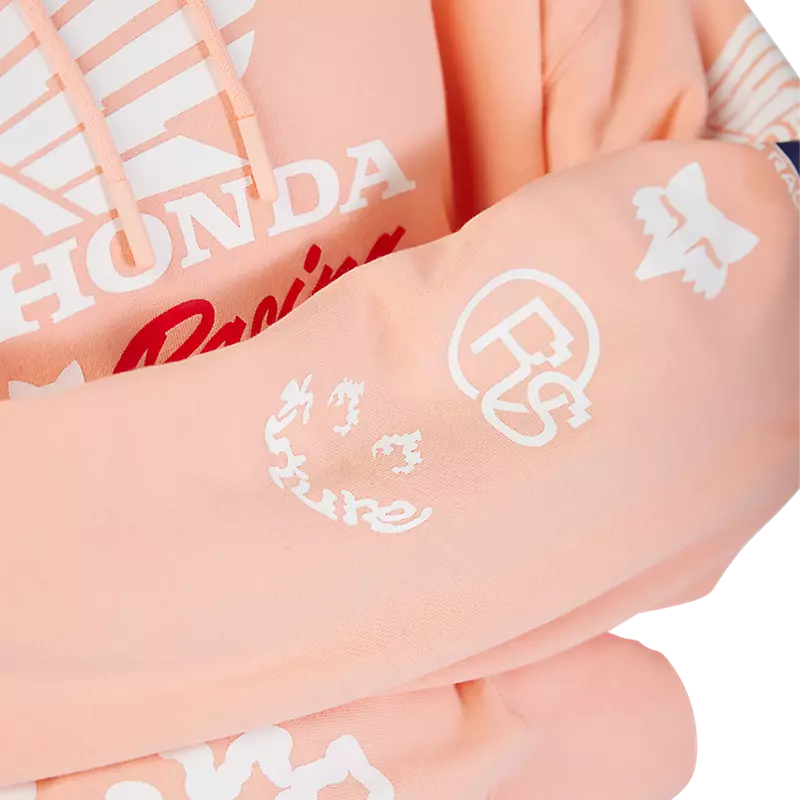 Felpa Oversize con Cappuccio Fox x Honda da Donna