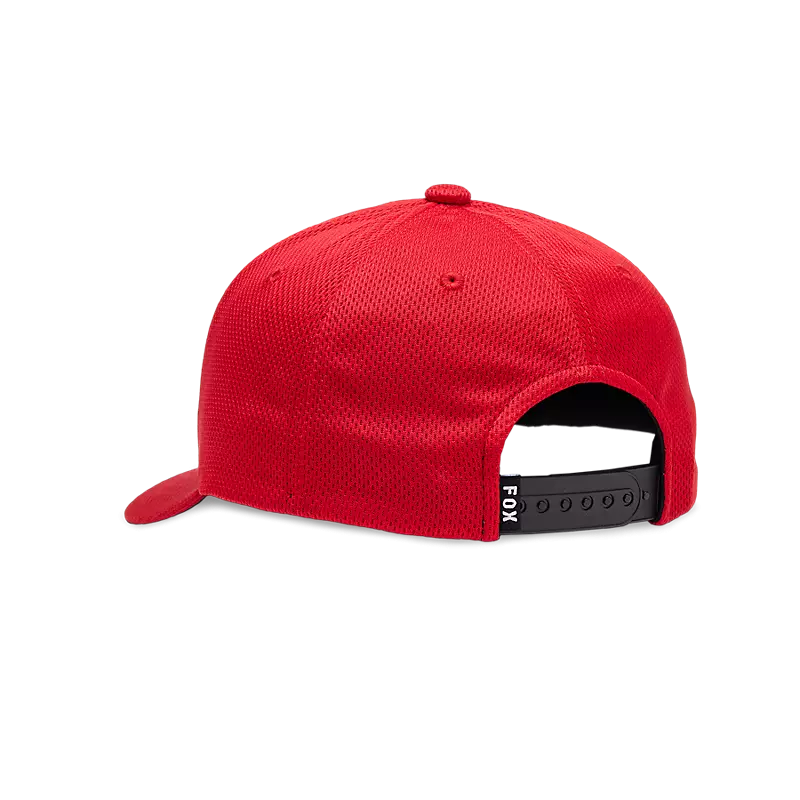Cappellino FOX regolabile Lithotype 110 per Ragazzo Rosso