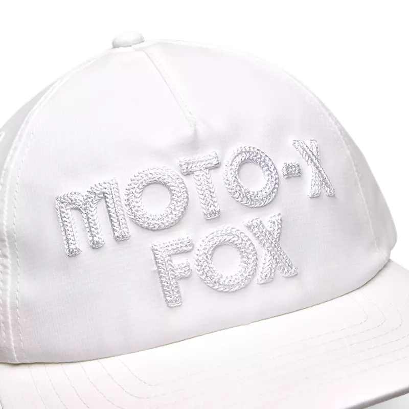 FOX verstellbare Damen Moto-X Kappe weiss