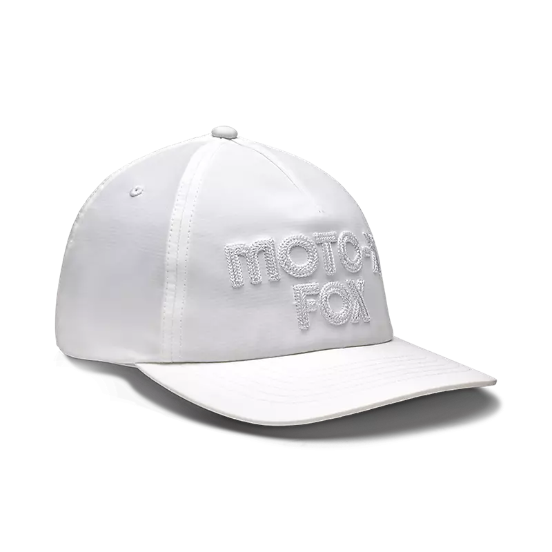 FOX casquette réglable Moto-X pour femme Blanc