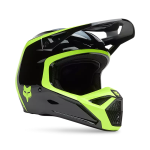 FOX Helmet V1 Flow Black Yellow