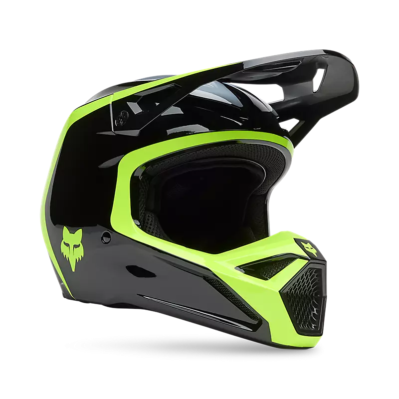 Casque FOX Casque V1 Flow Black Yellow