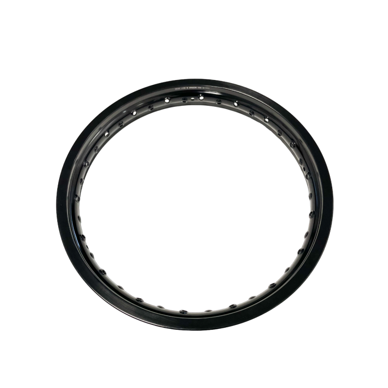 Roue arrière enduro noire 2.15x18