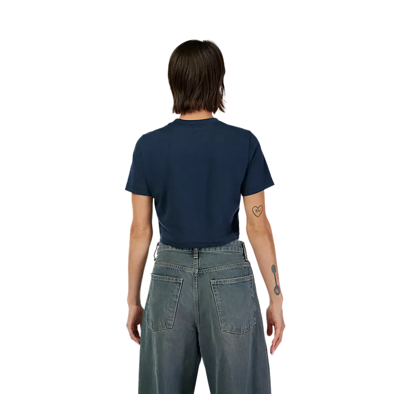 Women's T-Shirt Fox USA Baby Tee Midnight