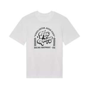 Damen T-Shirt FOX Never Stock weib