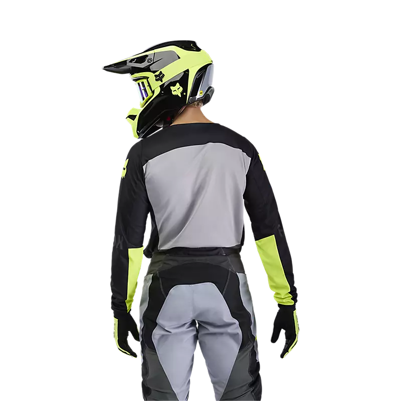 Completo FOX 180 2025 Flow Black Yellow