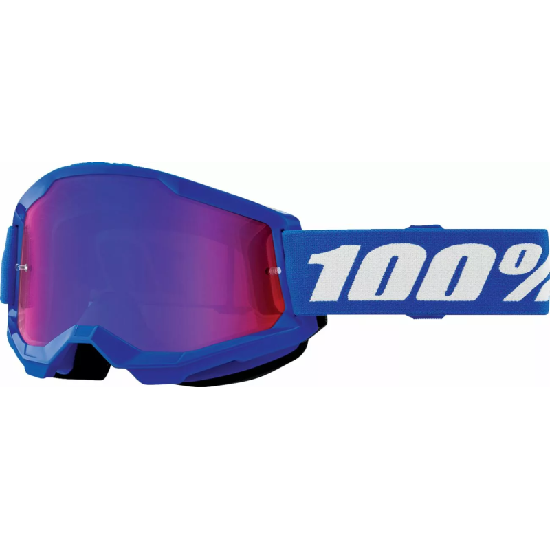 Occhiale Maschera Strata 2 Bambino Blu con lente a specchio Viola