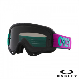 Goggle Oakley O Frame MX B1B Celeste Purple - Dark Grey