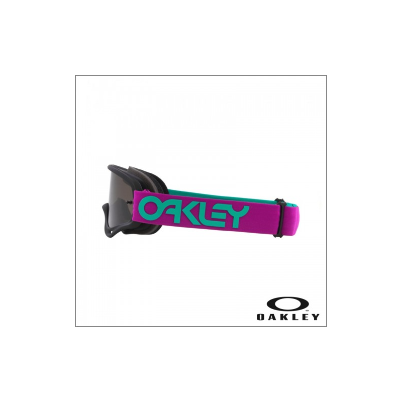 Goggle Oakley O Frame MX B1B Celeste Purple - Dark Grey