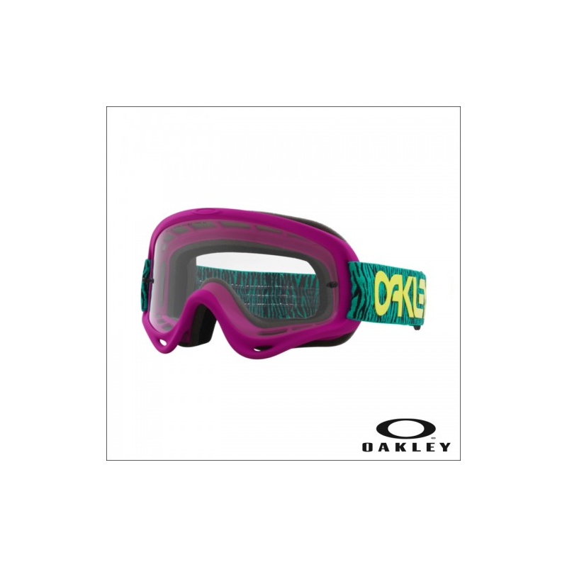 Goggle Oakley O Frame MX B1B Celeste Bengal - Clear
