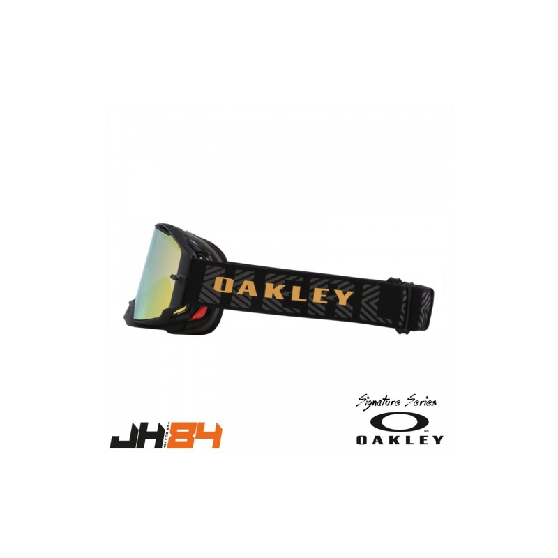Occhiale Maschera Oakley Airbrake MX Herlings Signatue - 24K Iridium