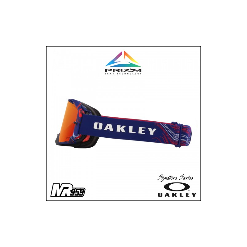 Masque Oakley Airbrake MX Renaux Signatue - Prizm Torch