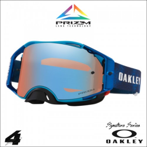 Occhiale Maschera Oakley Airbrake MX Sexton Signatue - Prizm Sapphire