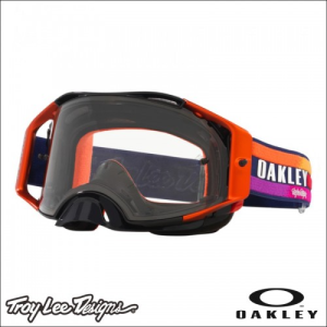 Goggle Oakley Airbrake MX TLD Navy Sunrise - Clear