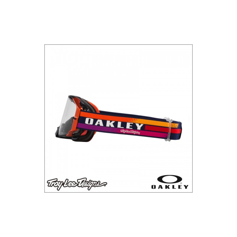 Goggle Oakley Airbrake MX TLD Navy Sunrise - Clear