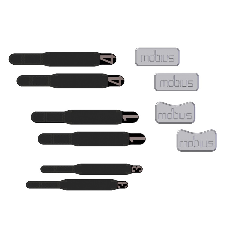 kit Strap di fissaggio Mobius X8(sx+dx)