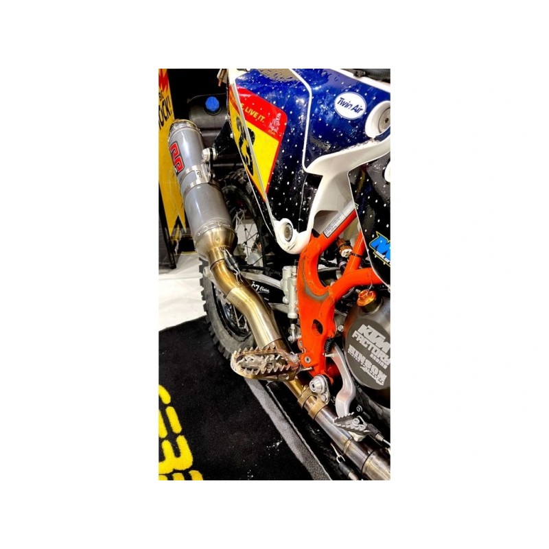 Stainless steel rally repose-pieds MX711 | Tenere 700