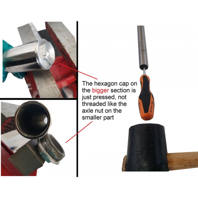 Kit tamponi ruota anteriore 22mm SM Project | KTM Husqvarna GasGas