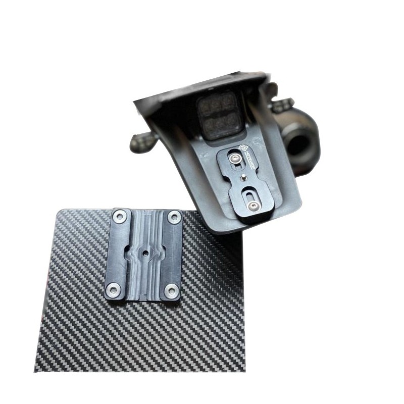 Support de plaque d'immatriculation amovible HotSwop Pro Set