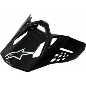 Visor Alpinestars S-M10 Solid Black Gloss