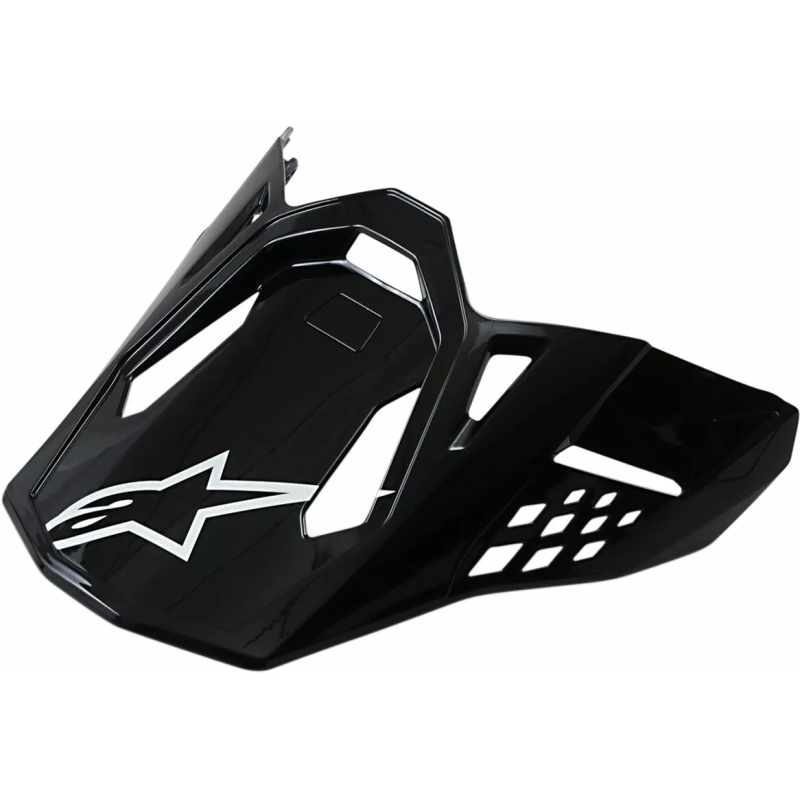 Visor Alpinestars S-M10 Solid Black Gloss