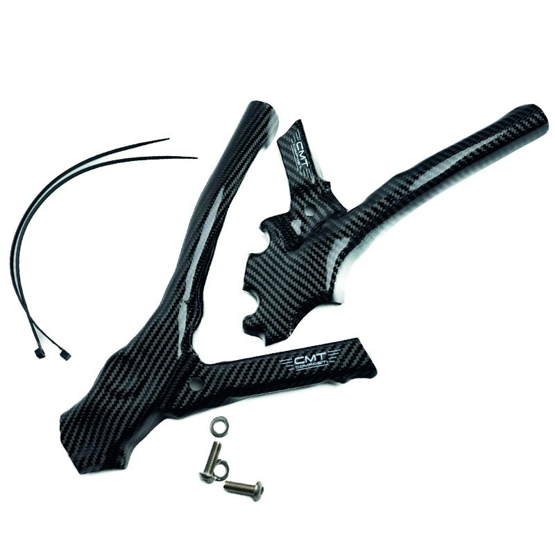 Carbon frame guards CMT | Yamaha YZ 65 - YZ 85