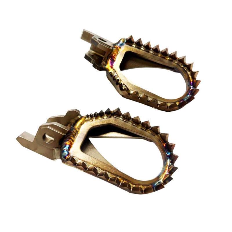 Stainless steel Fußrasten MX711 | Honda CRF 450 2021+ CRF 250 2022+