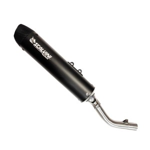 Scalvini schwarz aluminum Schalldämpfer-SX-TC 125 16-18 XC-TE 125 17-19