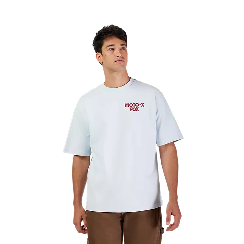 T-Shirt Fox Moto-X Oversized Pale Blue