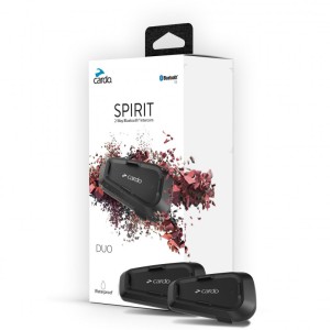Interfono Cardo SPIRIT DUO+ Duo tra Pilota E Passeggero Pack Doppio