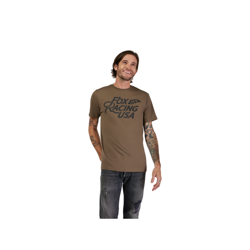 TShirt FOX Flag SS Prem Tee Military