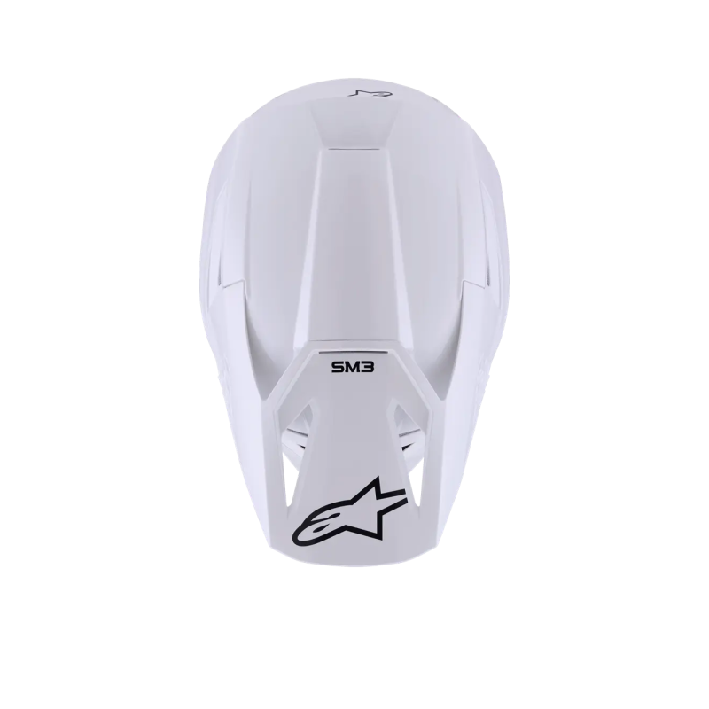 Helm Alpinestars SM3 Solid White Gloss