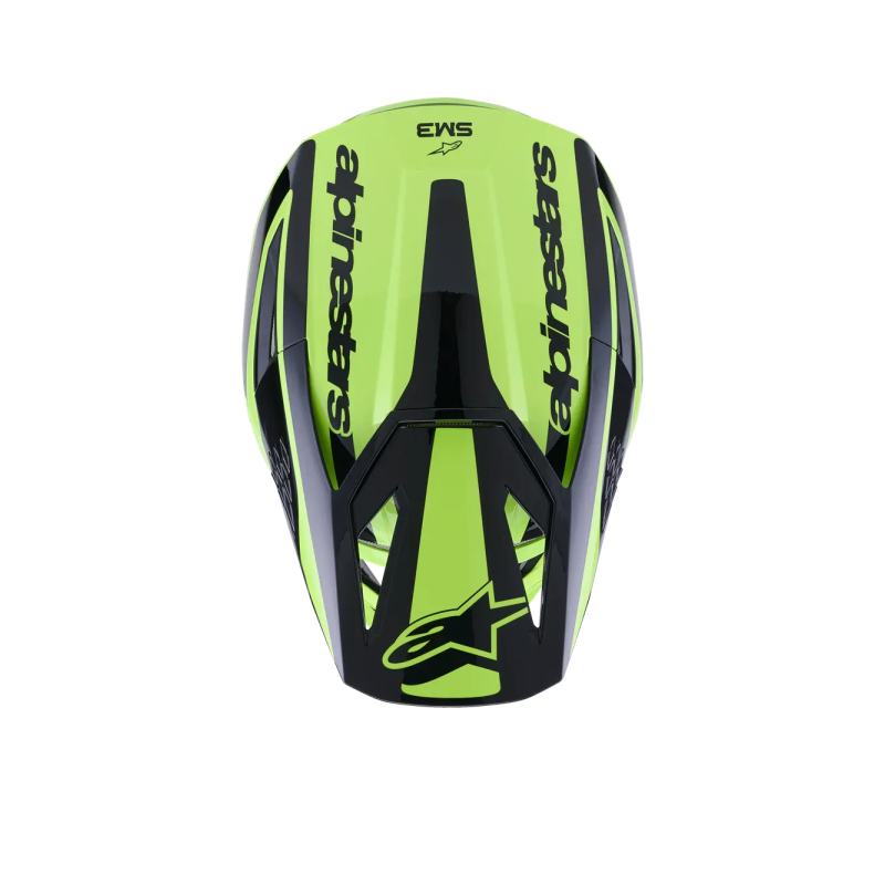 Helmet Alpinestars SM3 Heat Yellow Black