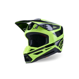 Casco Alpinestars SM3 Heat Yellow Black