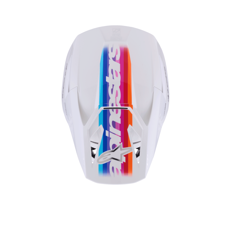 Casco Alpinestars SM3 Force OCD White Glossy
