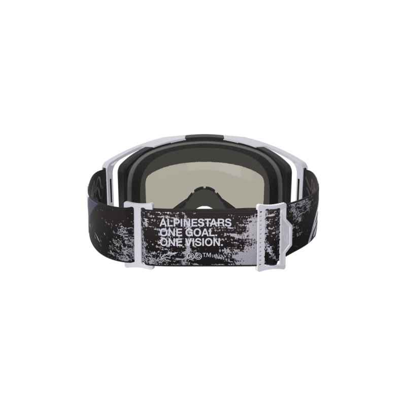 Alpinestars Vision 8 MX-Brille Lahnd Iron Camo Mirror Silver