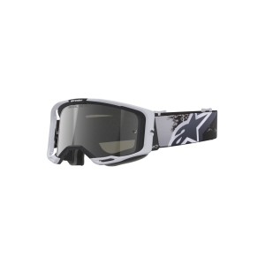 Alpinestars Vision 8 MX-Brille Lahnd Iron Camo Mirror Silver