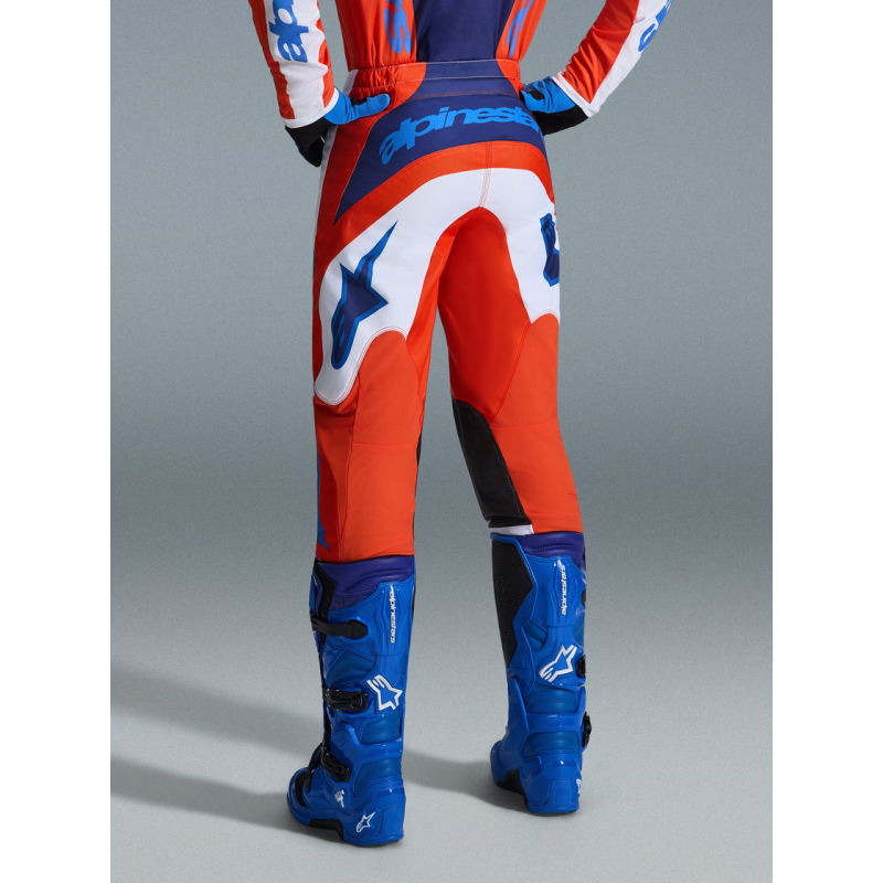 Pantalone Alpinestars Fluid Grid Orange Ucla Blue
