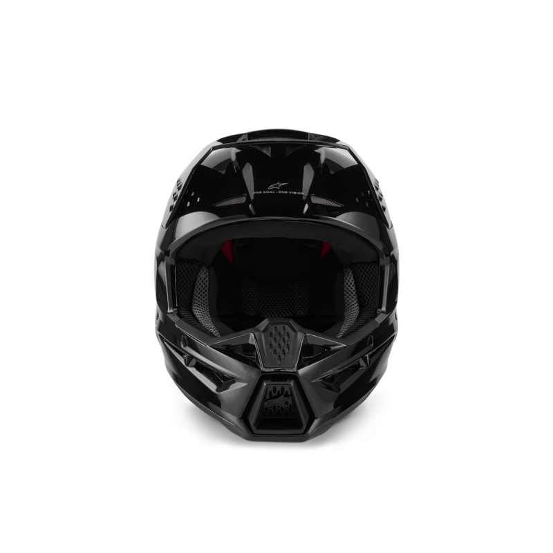 Casque Alpinestars SM3 Solid Black Gloss