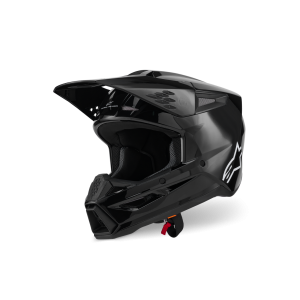 Helmet Alpinestars SM3 Solid Black Gloss