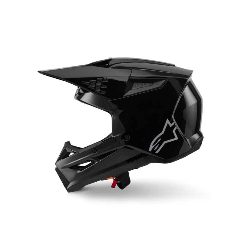 Casco Alpinestars SM3 Solid Black Gloss