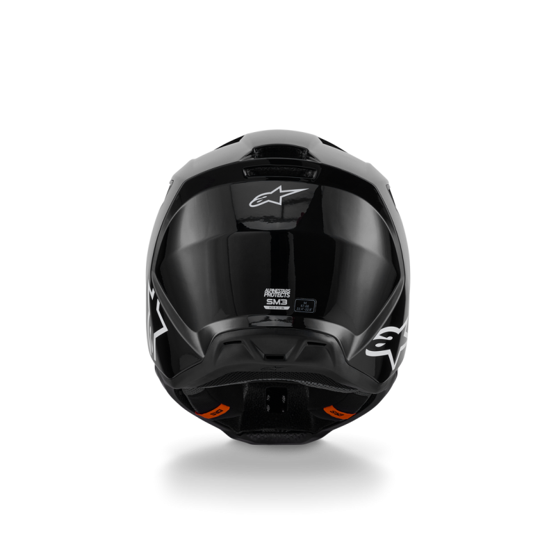 Casque Alpinestars SM3 Solid Black Gloss