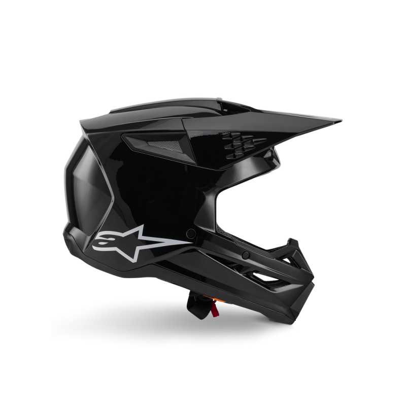 Casque Alpinestars SM3 Solid Black Gloss