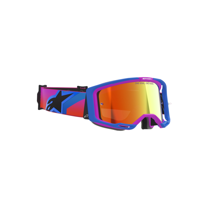 Alpinestars Vision 8 Corp MX-Brille Ucla Bl Purple Orng Mirror Red