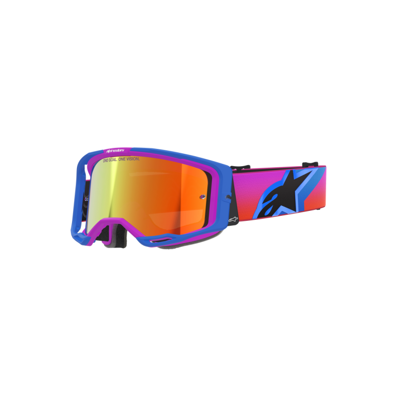 Alpinestars Vision 8 Corp MX-Brille Ucla Bl Purple Orng Mirror Red