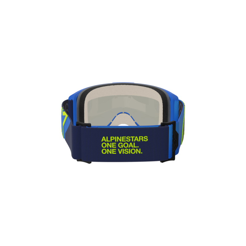 Mx Goggle Alpinestars Vision 5 Corp Blue Yellow Fluo Mirror Blue
