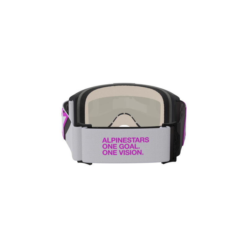 Mx Goggle Alpinestars Vision 5 Corp Light Gray Purple Mirror Slvr
